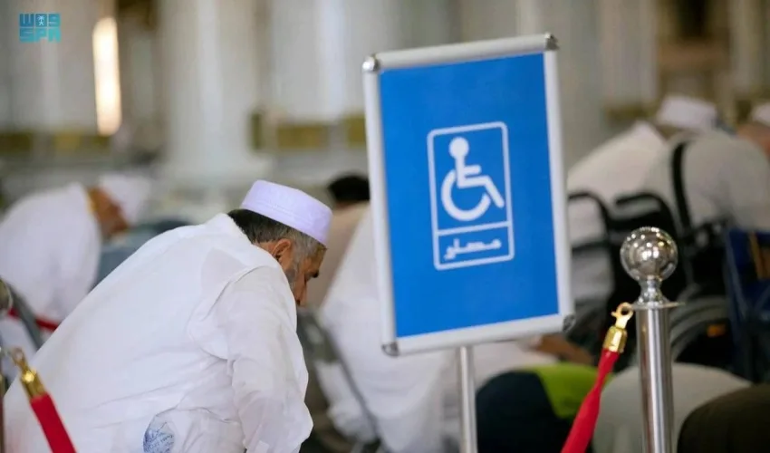إدارة المسجد النبوي توفر رعاية متميزة وخدمات متكاملة للأفراد ذوي الاحتياجات الخاصة. إدارة المسجد النبوي توفر رعاية متميزة وخدمات متكاملة للأفراد ذوي الاحتياجات الخاصة.
