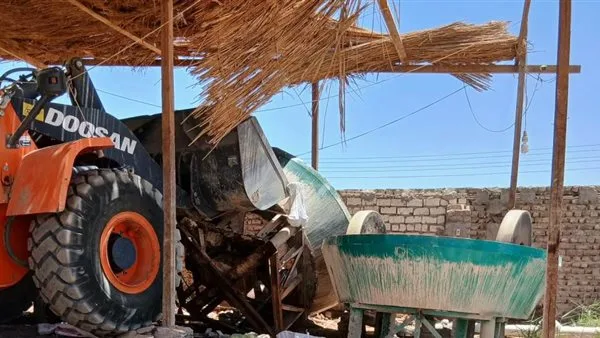 إزالة 50 طاحونة وكسارة للذهب من 10 مواقع في نصر النوبة إزالة 50 طاحونة وكسارة للذهب من 10 مواقع في نصر النوبة