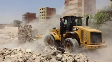 إزالة encroachments على ممتلكات الدولة في أسيوط