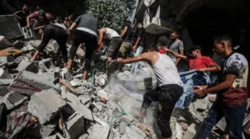 إصابات في قصف للاحتلال على مدينتي غزة وخان يونس