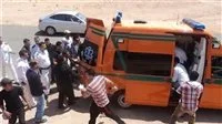 إصابة 12 فردًا جراء انقلاب ميكروباص على طريق الإسكندرية الصحراوي