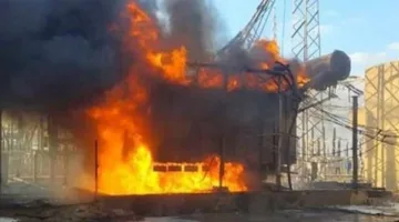 إصابة 5 أفراد بحروق متفاوتة جراء انفجار في محطة كهرباء بالشرقية