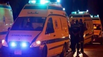إصابة 6 أشخاص نتيجة حادث تصادم بين سيارتين في الشيخ فضل بالمنيا