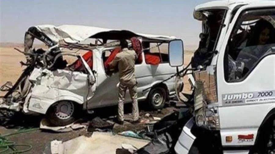 إصابة 7 عمال زراعيين في حادث تصادم على الطريق الصحراوي في النوبارية إصابة 7 عمال زراعيين في حادث تصادم على الطريق الصحراوي في النوبارية