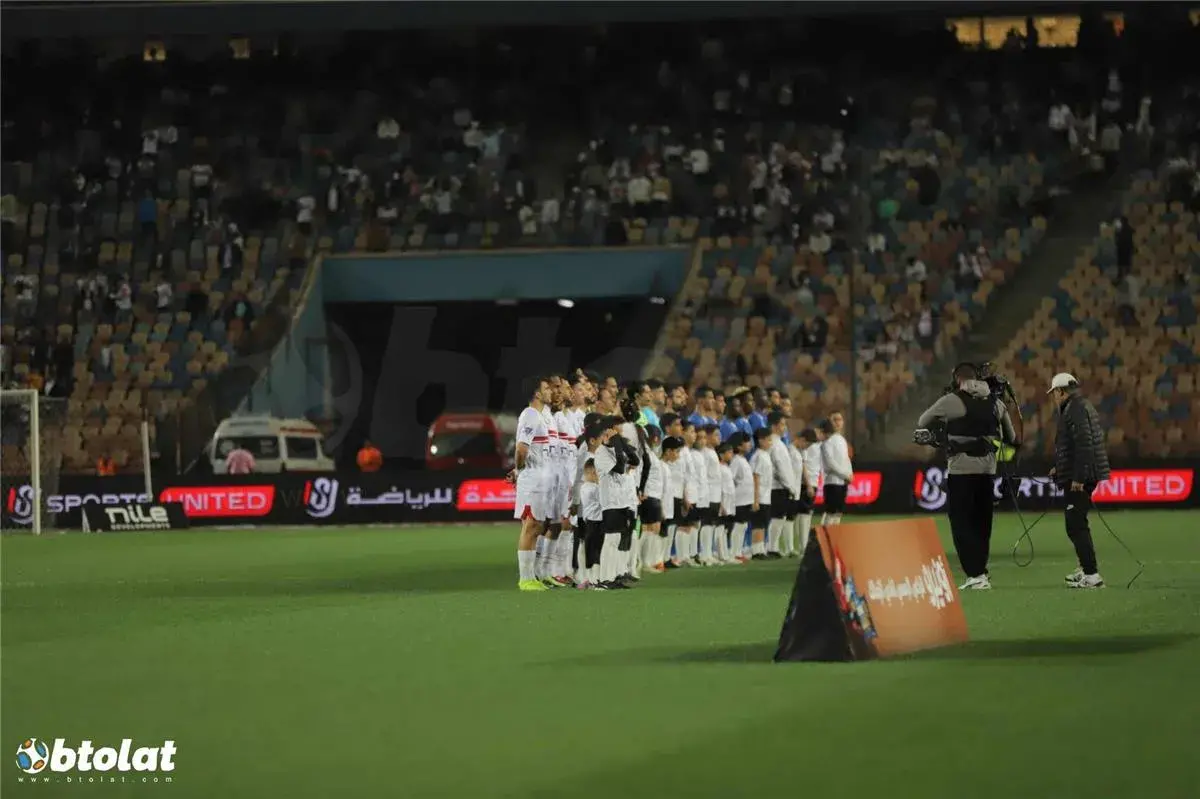 إصابة لاعب الزمالك واستبداله أمام سيراميكا كليوباترا في الدوري