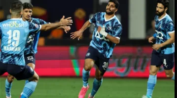 إصابة لاعب بيراميدز وانسحابه من تشكيلة مباراة بتروجيت