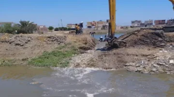 إغلاق 6 مزارع سمكية غير قانونية تعدت على محيط مصرف الغزلان في بورسعيد