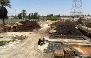 إغلاق مصنع غير مرخص لإنتاج الأسمدة والمخصبات الزراعية غير المعروفة في القليوبية