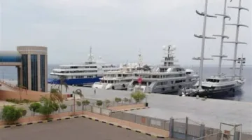 إغلاق ميناء الغردقة البحري نتيجة لتدهور الأحوال الجوية