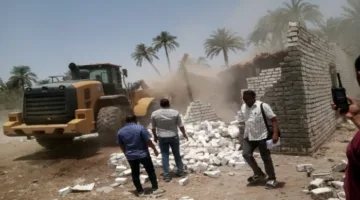 إلغاء 58 حالة في الحملة الـ26 ضد مخالفات البناء في قنا
