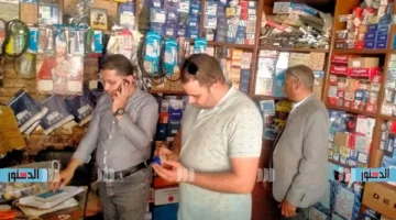 إلقاء القبض على 146 انتهاكًا تموينيًا ومصادرة 225 كجم من اللحوم الفاسدة في كفر الشيخ