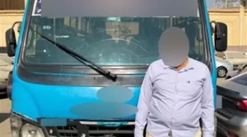 إلقاء القبض على سائق حافلة بسبب القيادة عكس الاتجاه في القاهرة