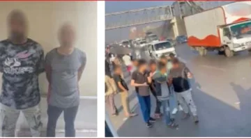 إلقاء القبض على شخصين قاما بإيقاف حافلة وطلب أموال من السائق وتسبب في اعتداء على الركاب في القليوبية