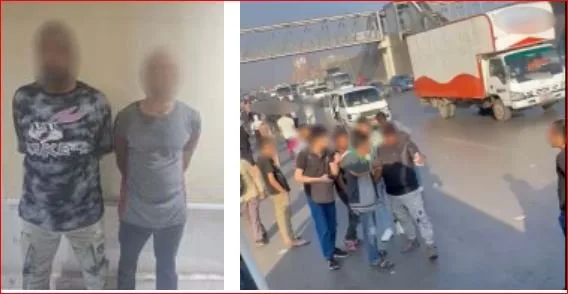 إلقاء القبض على شخصين قاما بإيقاف حافلة وطلب أموال من السائق وتسبب في اعتداء على الركاب في القليوبية إلقاء القبض على شخصين قاما بإيقاف حافلة وطلب أموال من السائق وتسبب في اعتداء على الركاب في القليوبية