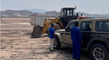 إلقاء القبض على مقيمين خالفوا نظام البيئة لاستغلالهم الرواسب في المدينة المنورة