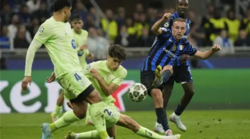 إنتر ميلان الإيطالي يتأهل إلى نهائي دوري أبطال أوروبا لكرة القدم