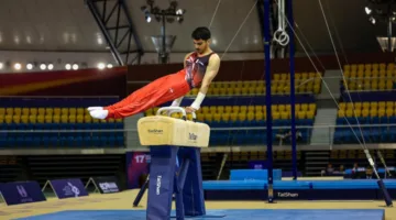 إنجاز آخر للرياضة في قطر.. تأهل لاعب “العنابي” إلى التصفيات النهائية لكأس العالم في الجمباز الفني