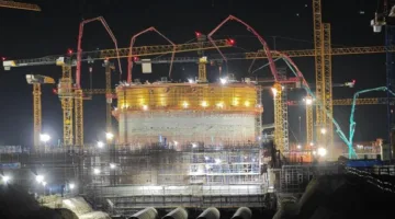 إنجاز آخر لمشروع الضبعة النووي: الانتهاء من صب المستوى الثاني لوعاء الاحتواء قبل الموعد المحدد.