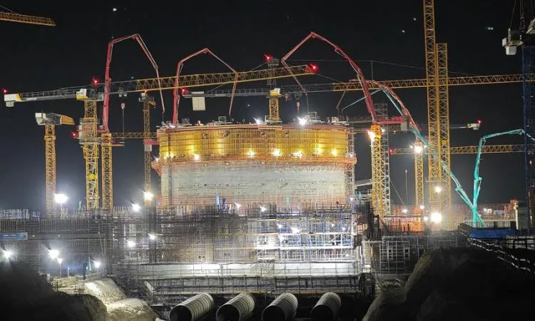 إنجاز آخر لمشروع الضبعة النووي: الانتهاء من صب المستوى الثاني لوعاء الاحتواء قبل الموعد المحدد. إنجاز آخر لمشروع الضبعة النووي: الانتهاء من صب المستوى الثاني لوعاء الاحتواء قبل الموعد المحدد.