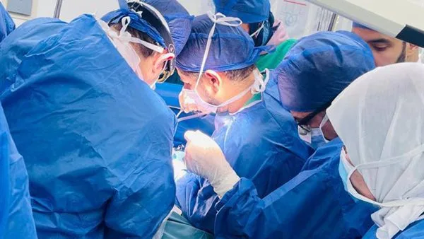 إنجاز طبي حديث في إحدى مرافق الرعاية الصحية بالإسماعيلية إنجاز طبي حديث في إحدى مرافق الرعاية الصحية بالإسماعيلية