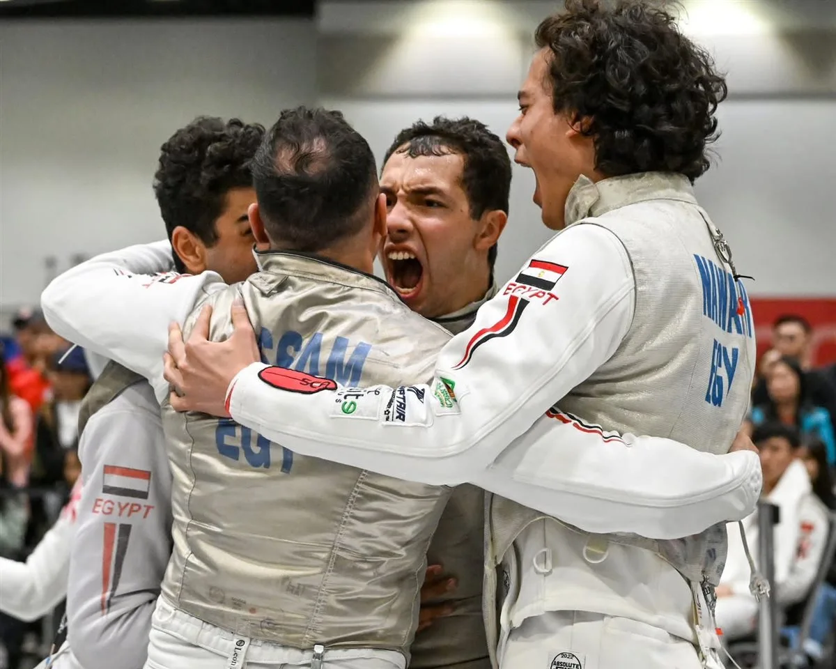 إنجاز.. منتخب سلاح الشيش يحقق المركز الرابع بكأس العالم