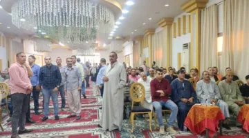 إنهاء نزاع ثأري بين عائلتين في قرية إسطنها بالمنوفية من خلال تقديم الكفن