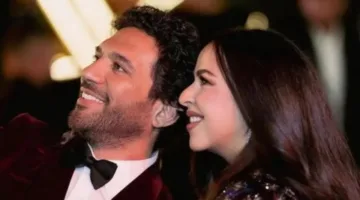 إيمي سمير غانم وحسن الرداد يستقبلان طفلًا جديدًا.