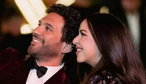 إيمي سمير غانم وحسن الرداد يستقبلان طفلًا جديدًا.