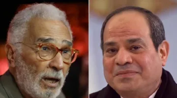 ابن الفنان عبد الرحمن أبو زهرة يعبّر عن شكره للرئيس السيسي بعد استفساره عن صحة والده