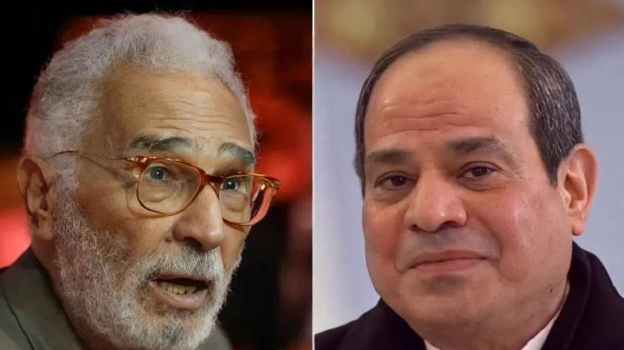 ابن الفنان عبد الرحمن أبو زهرة يعبّر عن شكره للرئيس السيسي بعد استفساره عن صحة والده ابن الفنان عبد الرحمن أبو زهرة يعبّر عن شكره للرئيس السيسي بعد استفساره عن صحة والده