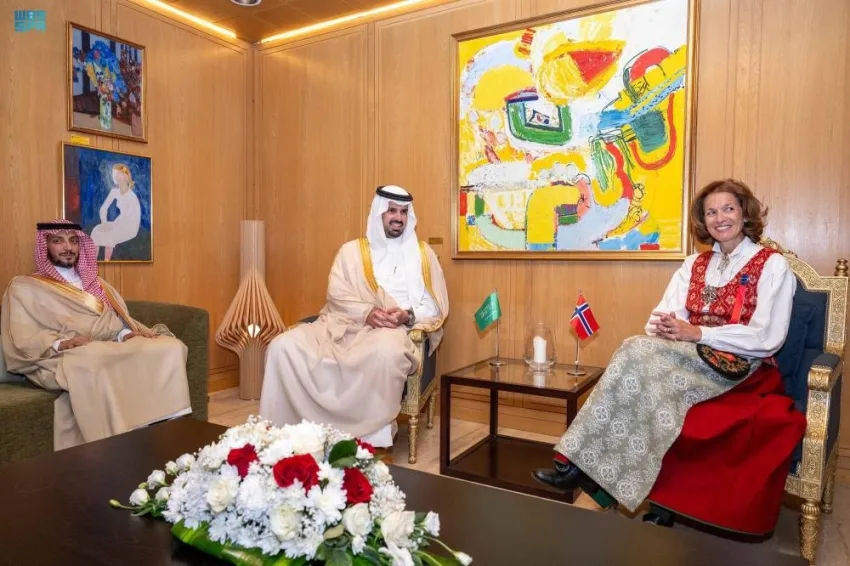 ابن عياف يشارك في احتفال سفارة النرويج بمناسبة اليوم الوطني