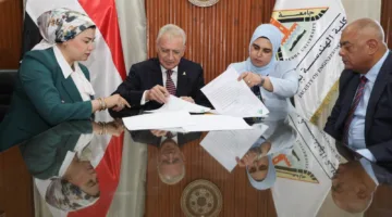 اتفاقية تعاون بين نقابة المهندسين وكلية الهندسة في بنها