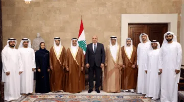 اجتماع بين لبنان والإمارات في قصر بعبدا