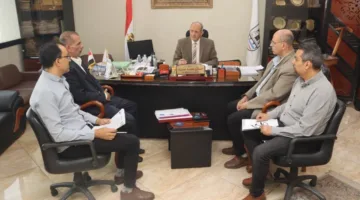 اجتماع هيئة إدارة مركز تدريب تكنولوجيا المعلومات في بني سويف
