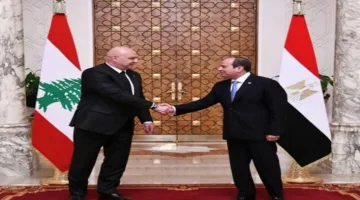اجتماعات هامة بين الرئيس السيسي ونظيره اللبناني في القاهرة