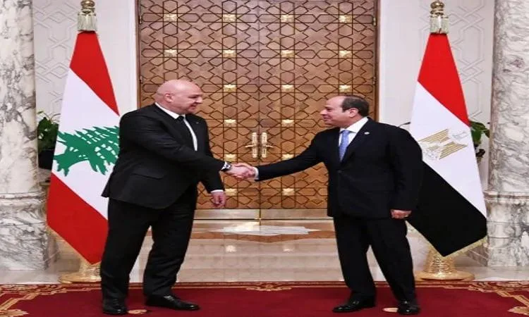 اجتماعات هامة بين الرئيس السيسي ونظيره اللبناني في القاهرة اجتماعات هامة بين الرئيس السيسي ونظيره اللبناني في القاهرة