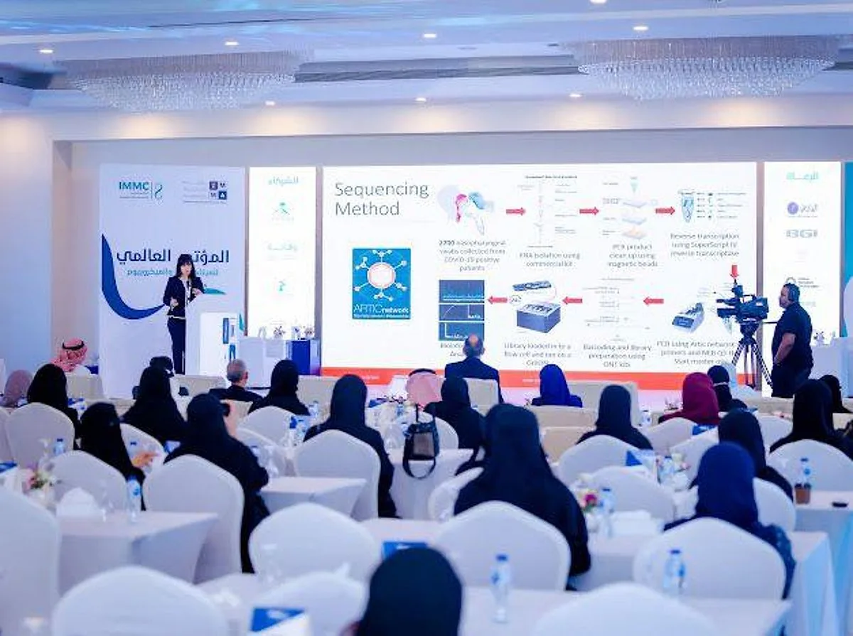 اختتام أعمال المؤتمر الدولي الأول عن الميتاجينوم والميكروبيوم في الرياض اختتام أعمال المؤتمر الدولي الأول عن الميتاجينوم والميكروبيوم في الرياض