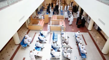 اختتام عملية تفويج حجاج بيت الله الحرام من نقطة الخطم في محافظة البريمي