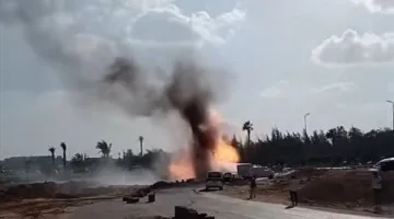 ارتفاع أعداد ضحايا حادث انفجار خط غاز الواحات.. والنيابة تصرح بالدفن