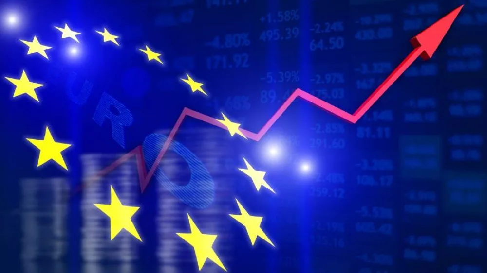 ارتفاع الأسهم الأوروبية مع انخفاض عوائد السندات الأمريكية