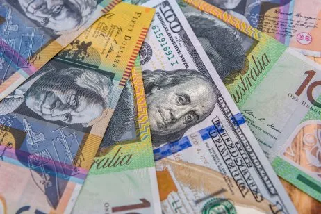 ارتفاع الدولار الأسترالي لأعلى مستوى خلال أسبوع بدعم من بيانات أجور إيجابية ارتفاع الدولار الأسترالي لأعلى مستوى خلال أسبوع بدعم من بيانات أجور إيجابية