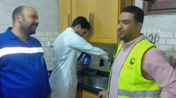 استجابة فورية من شركة المياه في كفر الزيات لطلبات سكان كفر الشوربجي