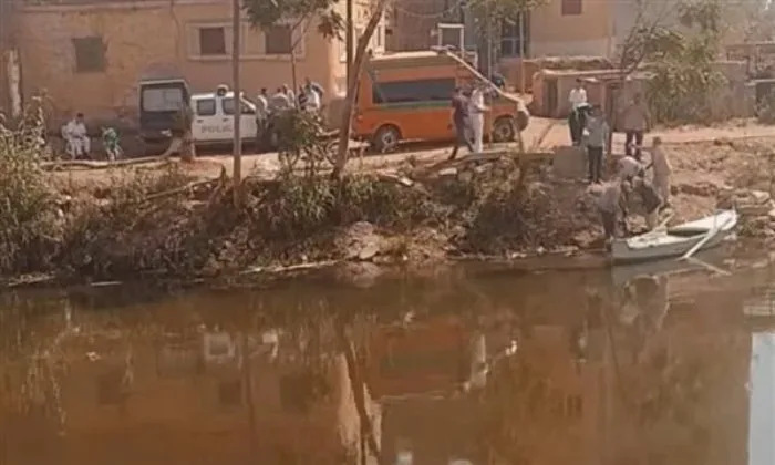 استخراج جثة شاب غير معروف الهوية من ترعة الباجورية في المنوفية