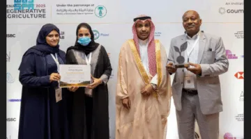 “استدامة” تحقّق المرتبة الثانية على مستوى العالم في ريادة الأعمال في مجال الزراعة المستدامة لعام 2025