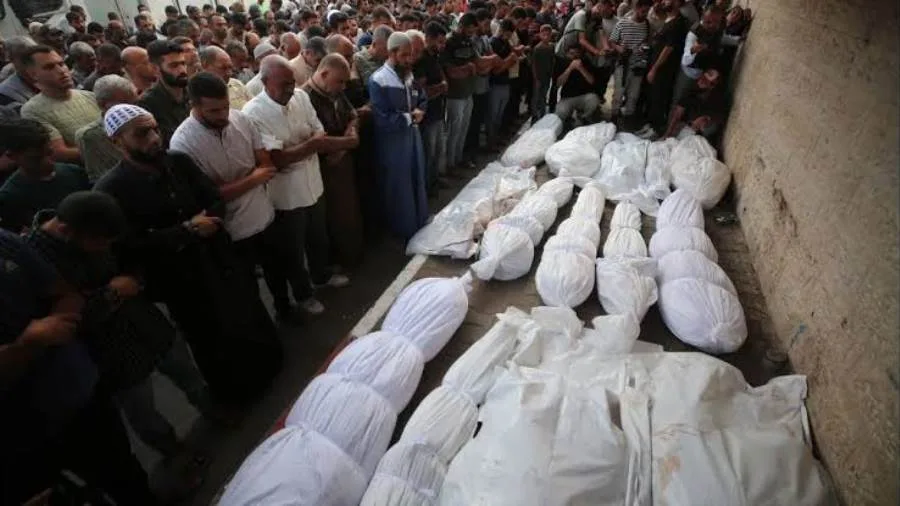 استشهاد 13 فلسطينيًا جراء قصف القوات الاحتلال في شمال وجنوب غزة استشهاد 13 فلسطينيًا جراء قصف القوات الاحتلال في شمال وجنوب غزة