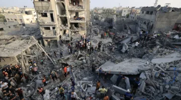استشهاد 15 فلسطينيًا جراء قصف القوات الإسرائيلية لقطاع غزة