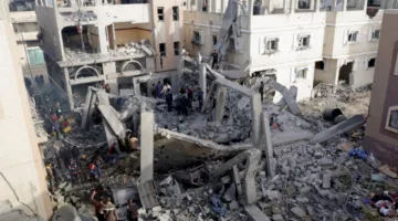 استشهاد 5 فلسطينيين جراء غارات إسرائيلية على خان يونس وغزة
