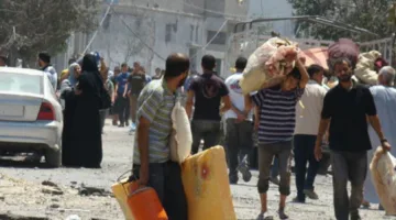 استشهاد 6 فلسطينيين برصاص الاحتلال خلال محاولة الوصول إلى مركز توزيع المساعدات في جنوب غزة