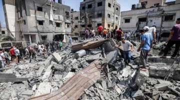 استشهاد 7 فلسطينيين جراء قصف إسرائيلي في مناطق شمال ووسط وجنوب قطاع غزة