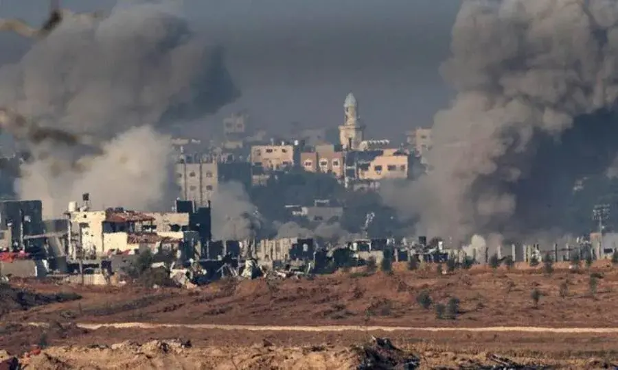 استشهاد أربعة فلسطينيين في قصف الاحتلال الإسرائيلي مستودع أغذية للأونروا في جباليا